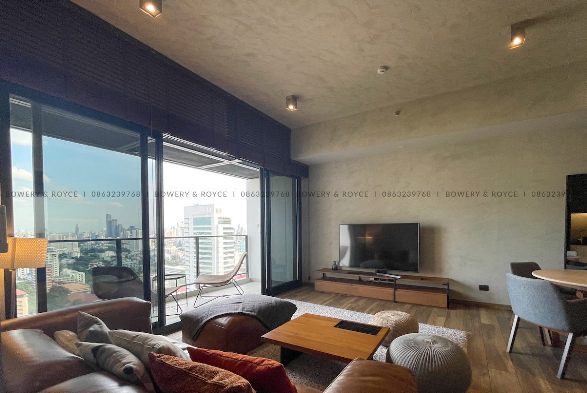 Loft Style Two Bedroom Condo for Rent and for Sale in Asoke