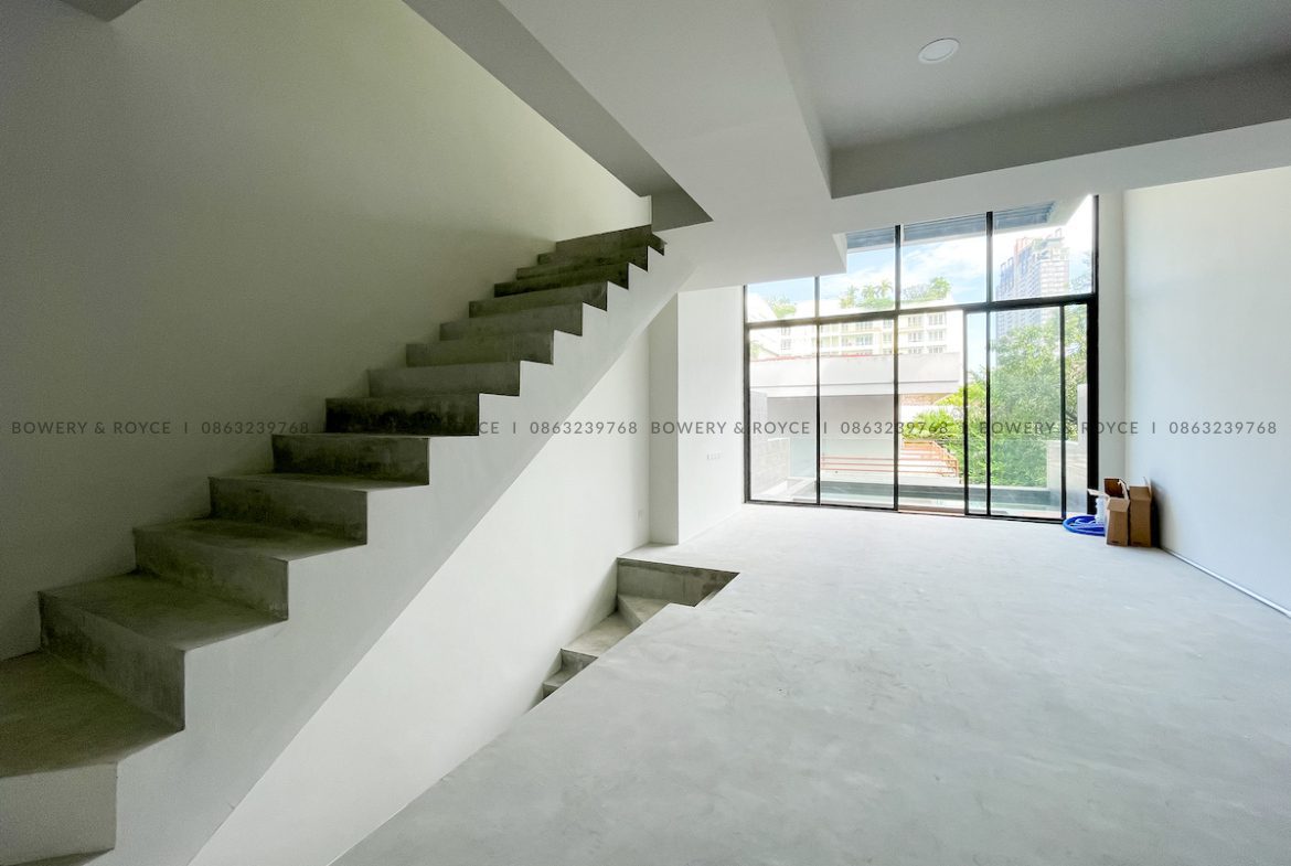 Bare Shell Two Bedroom Townhome with Private Pool for Sale in Thong lor