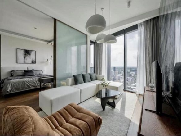 Ultra modern one bedroom condo for rent in Phrom phong