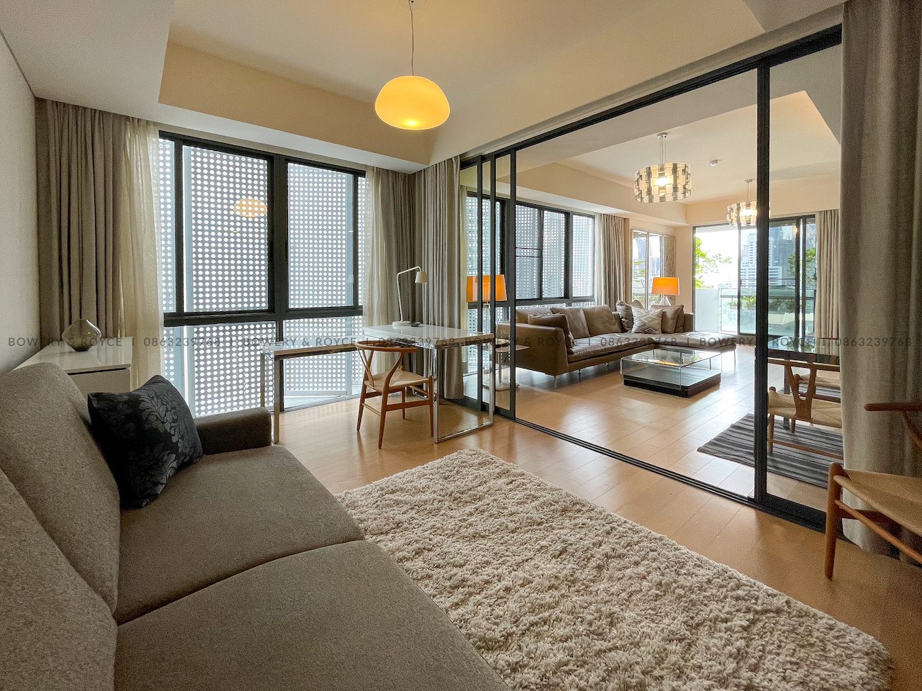 Modern Two bedroom plus office for rent and for sale in Phrom Phong - Bowery & Royce