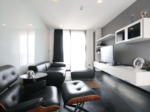 Modern two bedroom condo for rent and for sale in thong lor