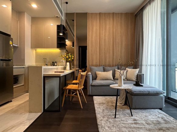 modern one bedroom condo for rent at Laviq 57 thong lor