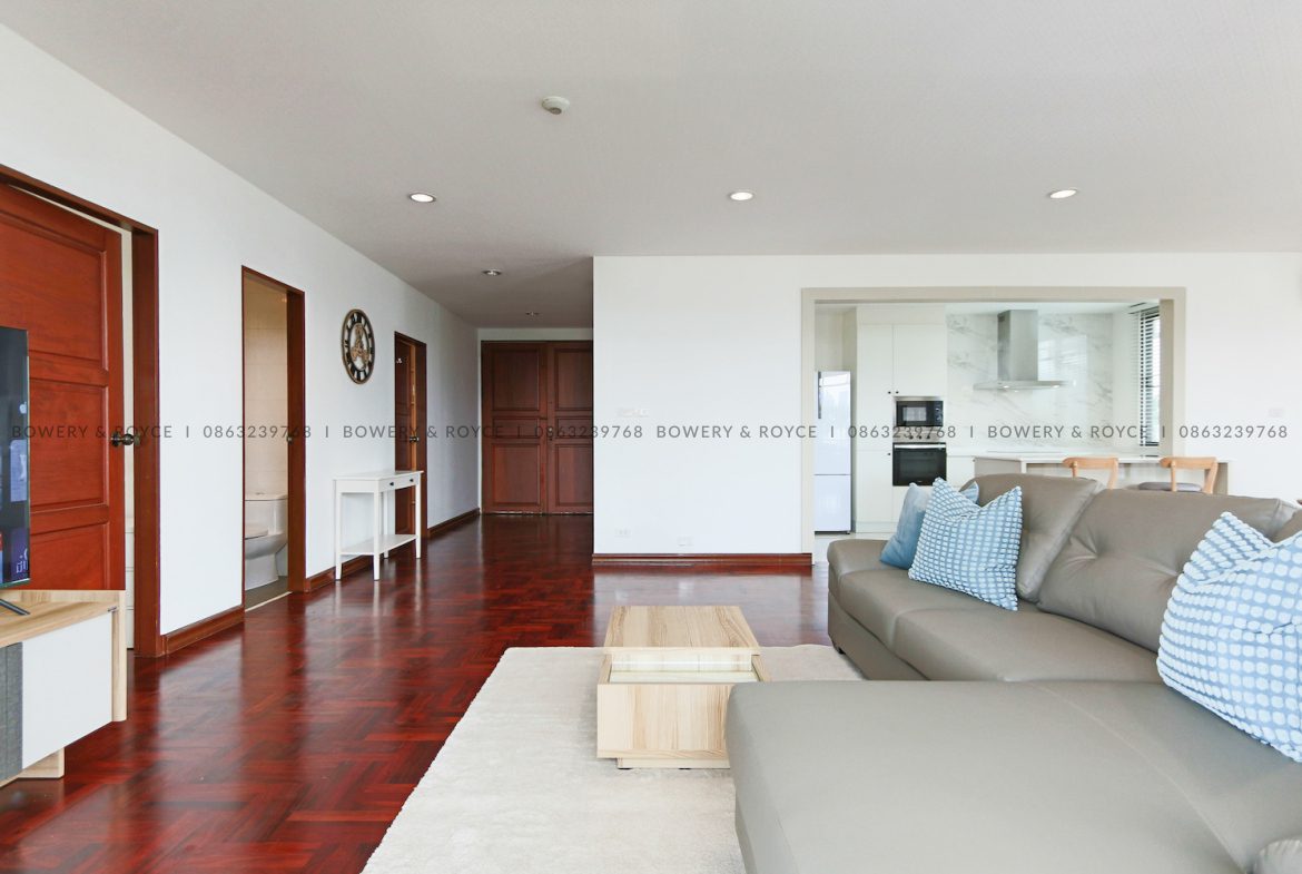 Large Terrace Two Bedroom Apartment for Rent in Thong Lor