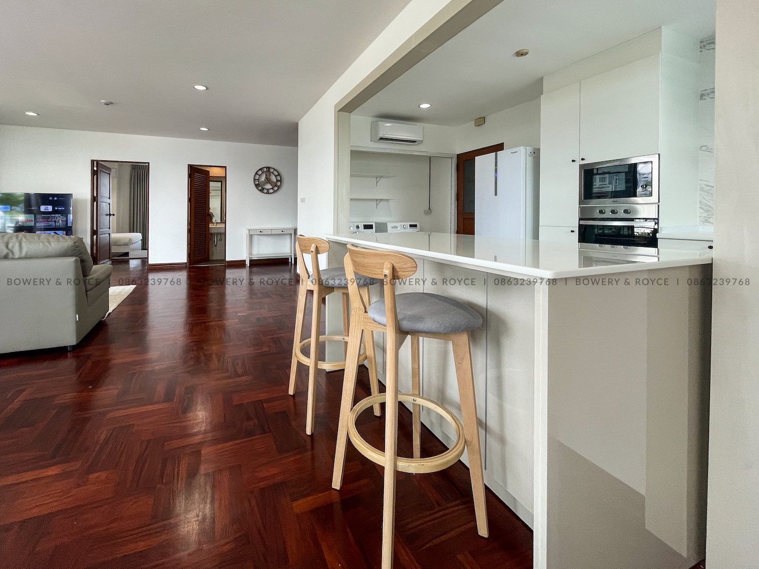 Large Terrace Two Bedroom Apartment for Rent in Thong Lor