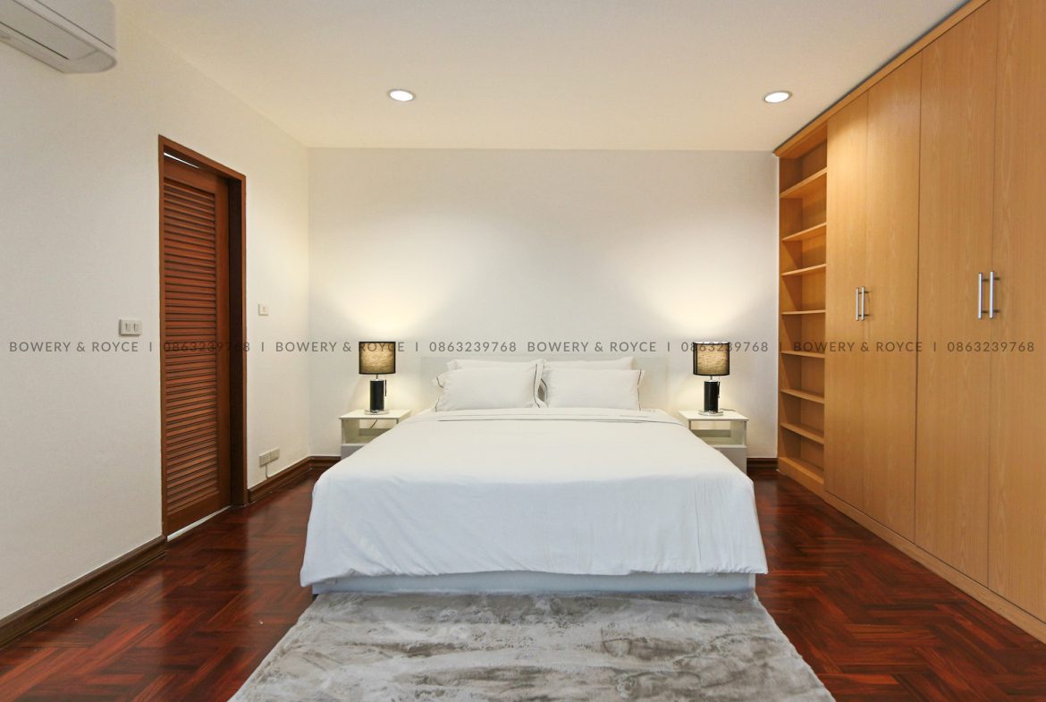 Large Terrace Two Bedroom Apartment for Rent in Thong Lor