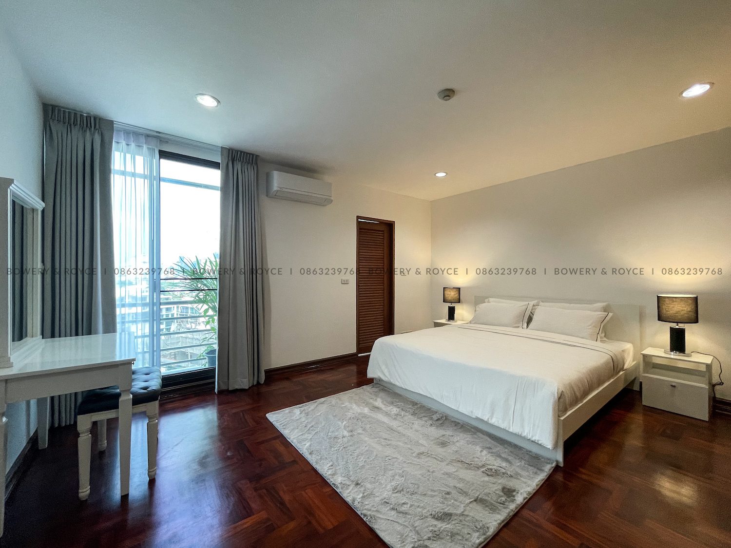 Large Terrace Two Bedroom Apartment for Rent in Thong Lor