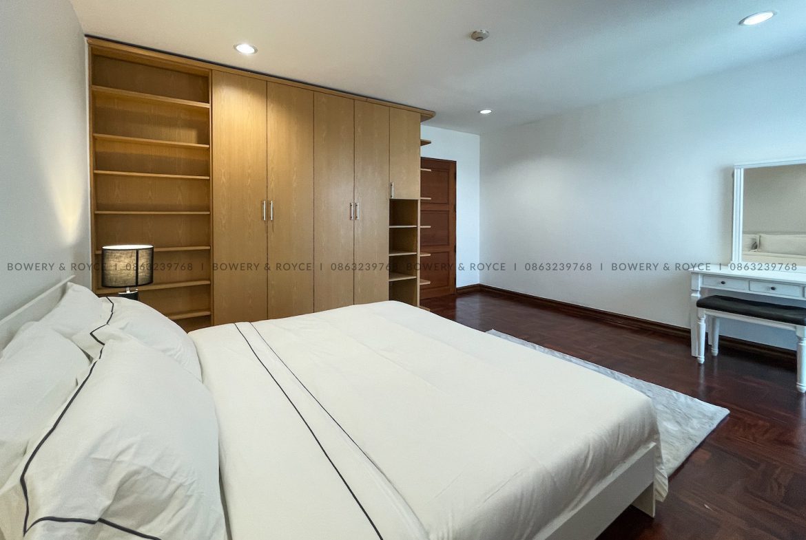 Large Terrace Two Bedroom Apartment for Rent in Thong Lor