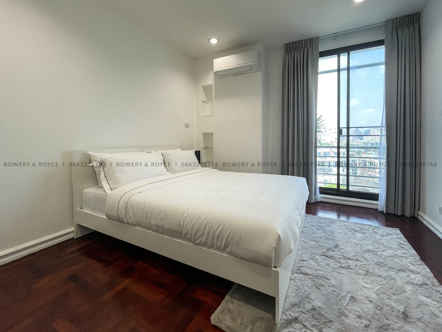 Large Terrace Two Bedroom Apartment for Rent in Thong Lor
