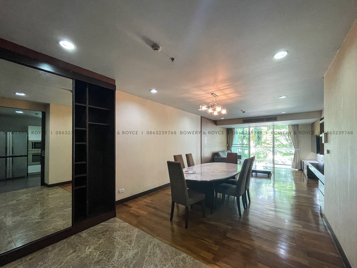Pet Friendly Three Bedroom Apartment for Rent in Thong Lor