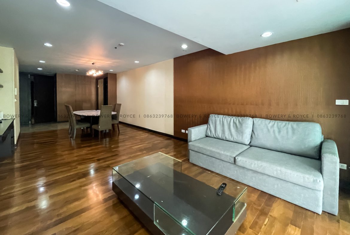 Pet Friendly Three Bedroom Apartment for Rent in Thong Lor