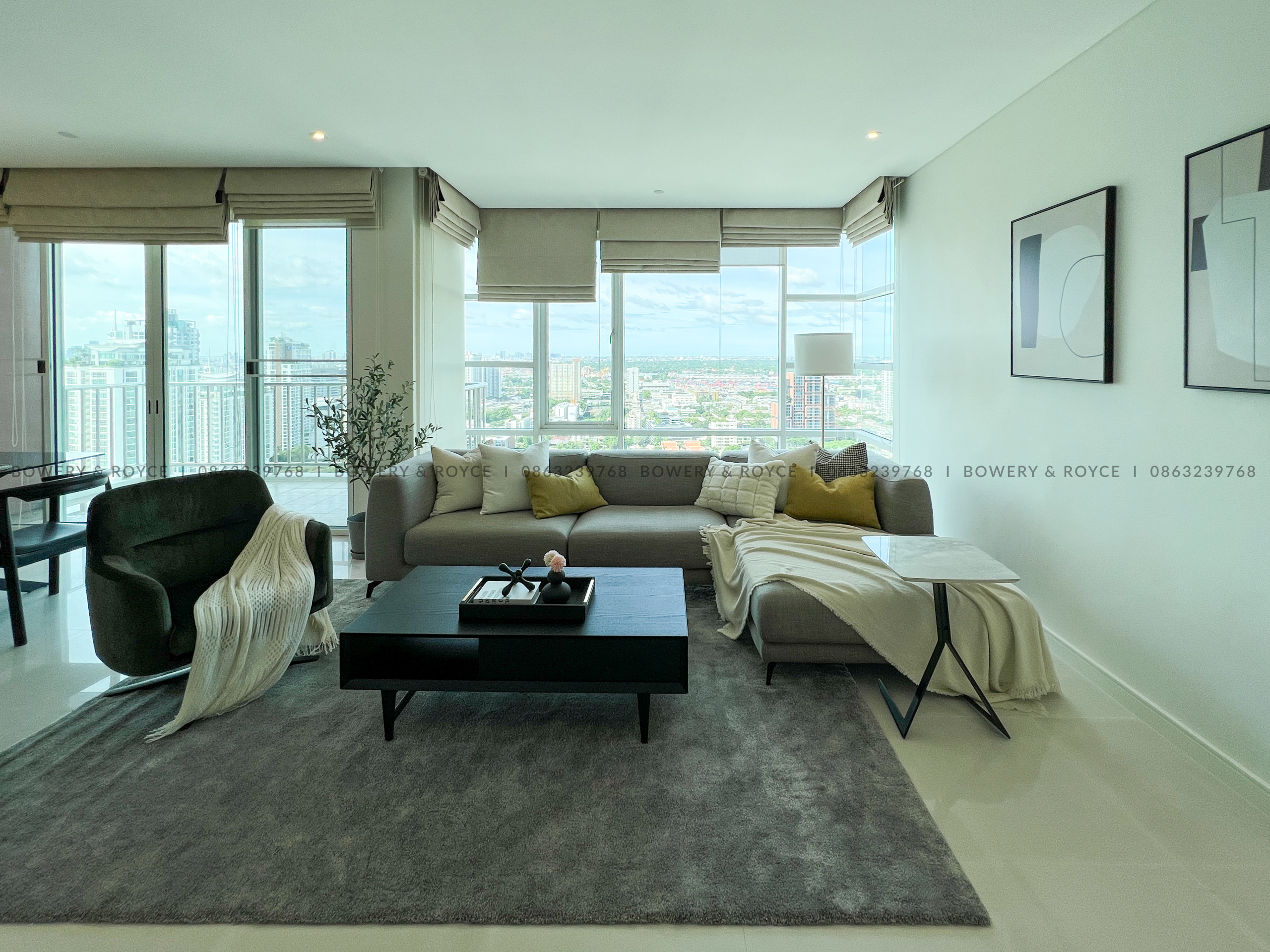 Large Three Bedroom Plus Maid Condo for Rent in Ekkamai