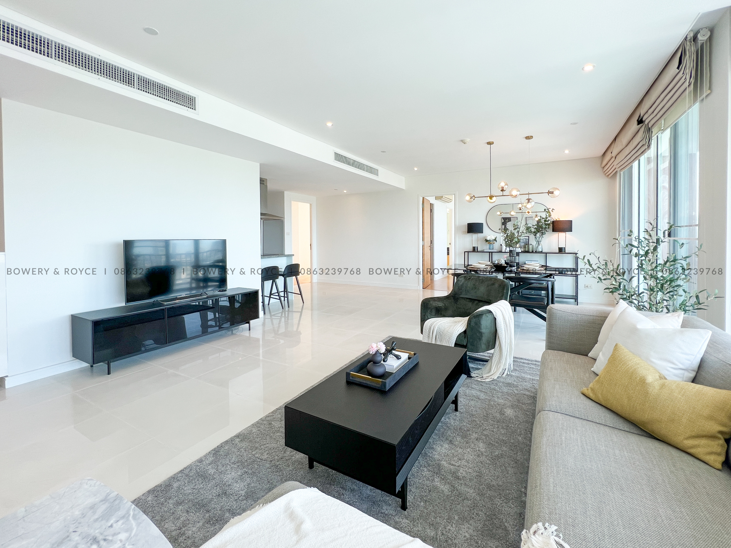 Large Three Bedroom Plus Maid Condo for Rent in Ekkamai