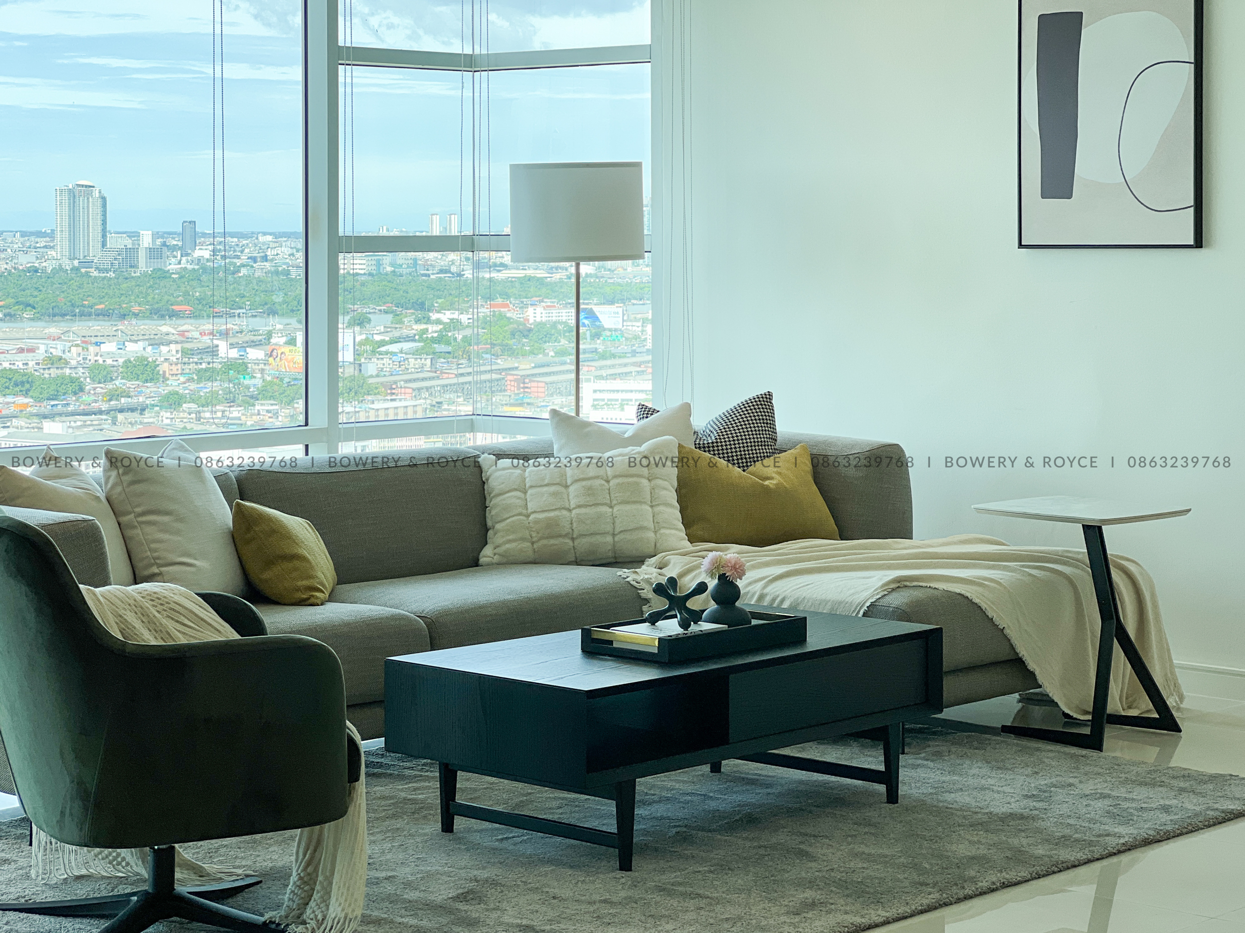Large Three Bedroom Plus Maid Condo for Rent in Ekkamai