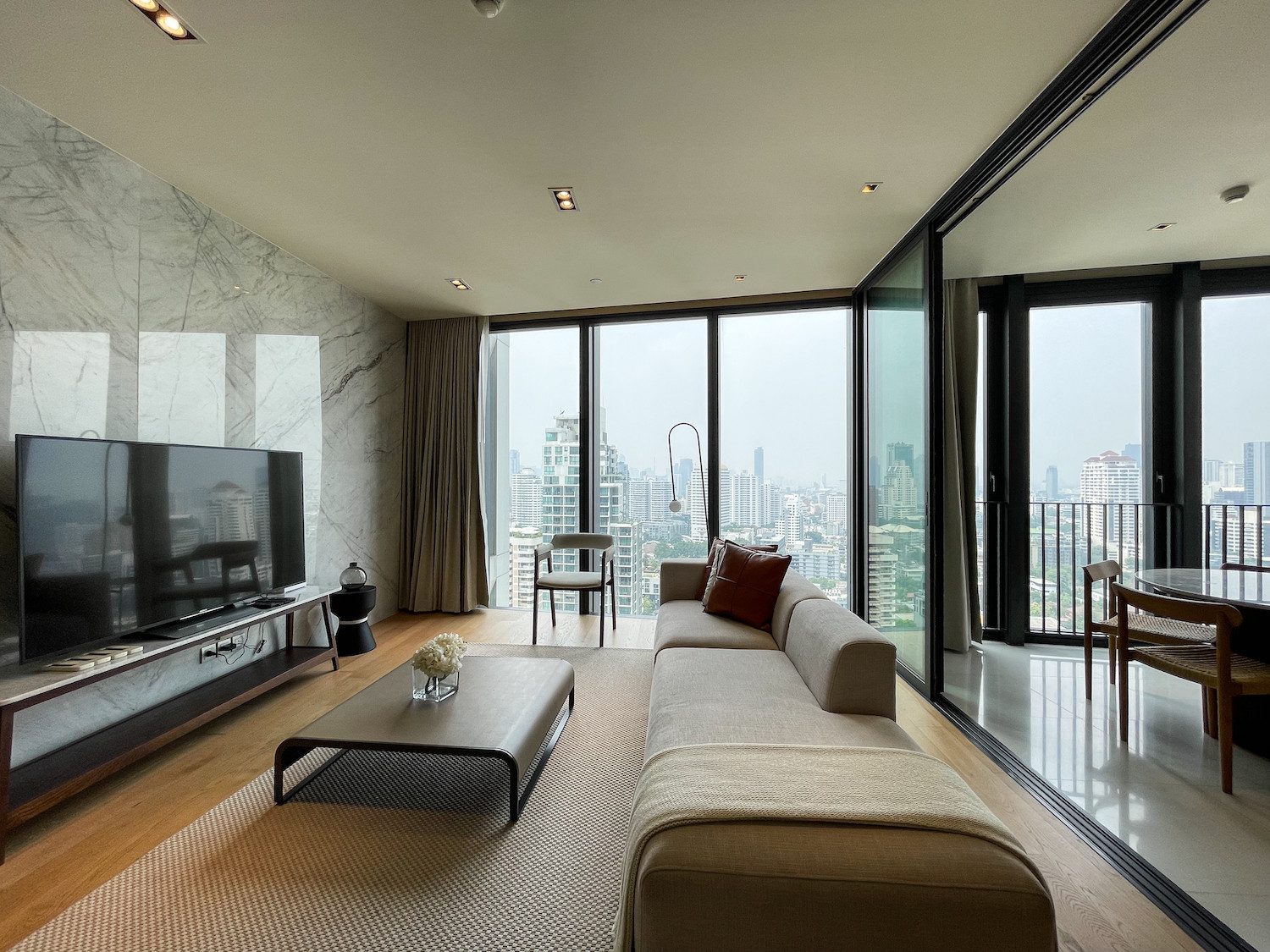 Modern Luxury Two Bedroom Condo for Rent and for Sale in Phrom Phong