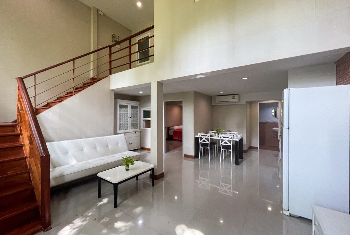 Thai Style Three Bedroom Duplex for Rent in Thong Lor