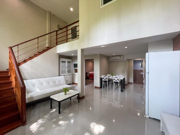 Thai Style Three Bedroom Duplex for Rent in Thong Lor