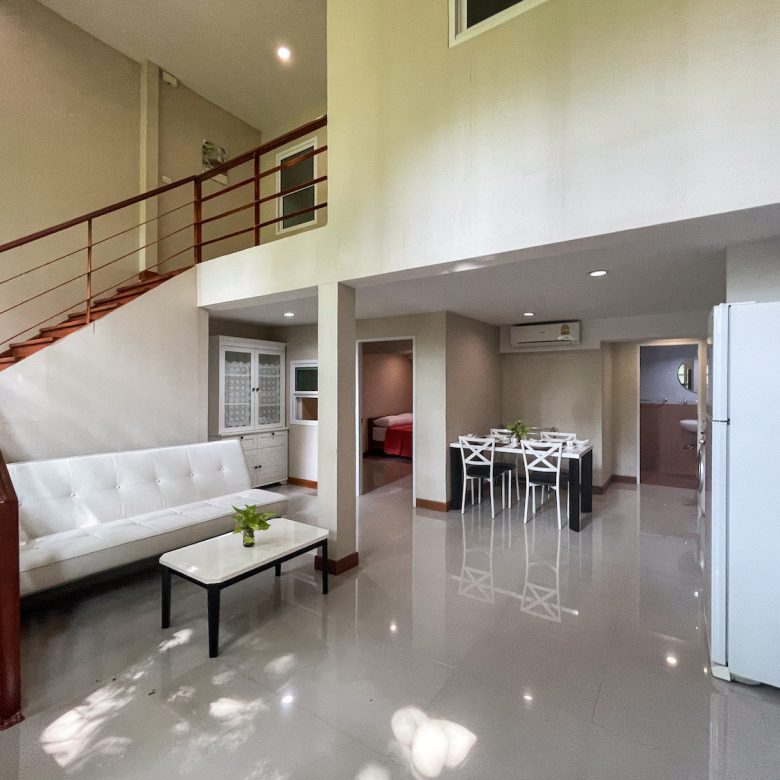 Thai Style Three Bedroom Duplex for Rent in Thong Lor
