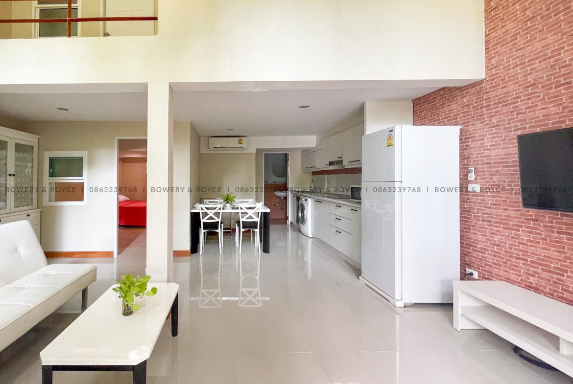 Thai Style Three Bedroom Duplex for Rent in Thong Lor
