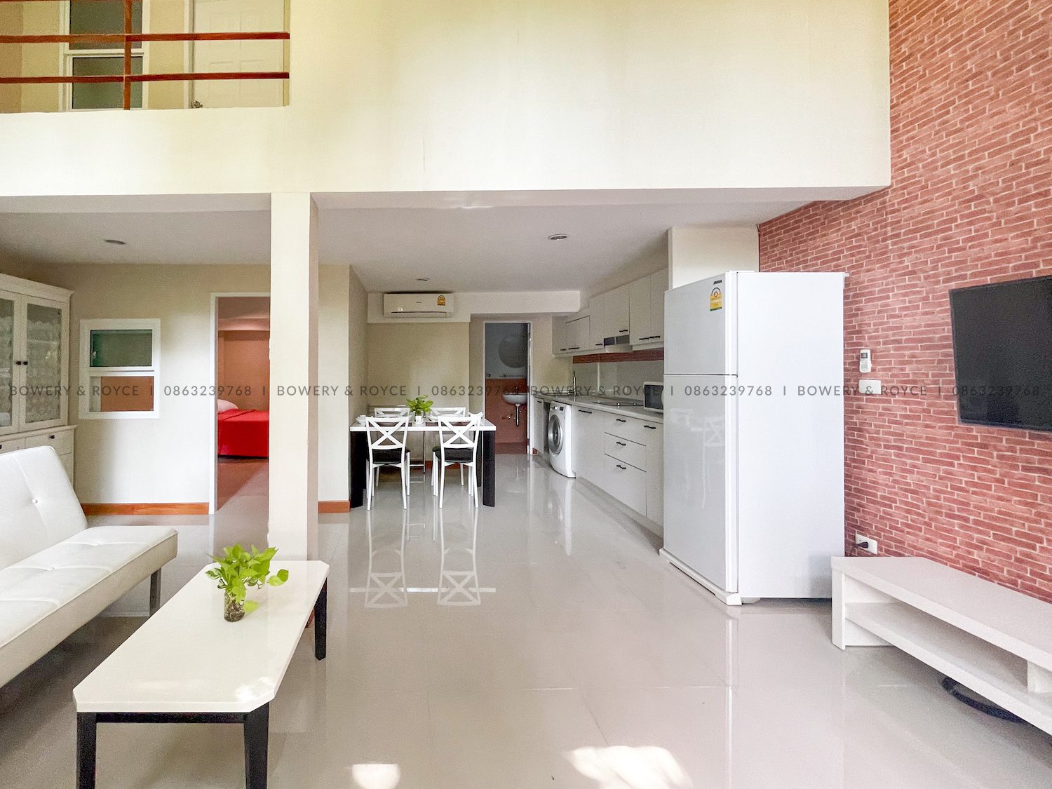 Thai Style Three Bedroom Duplex for Rent in Thong Lor