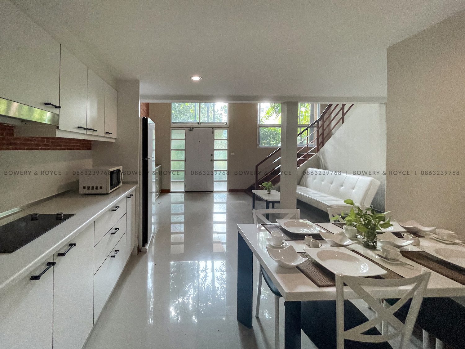 Thai Style Three Bedroom Duplex for Rent in Thong Lor