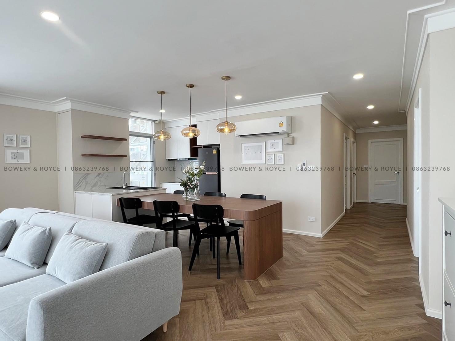 Beautifully Renovated Three Bedroom Condo for Rent in Thong Lor