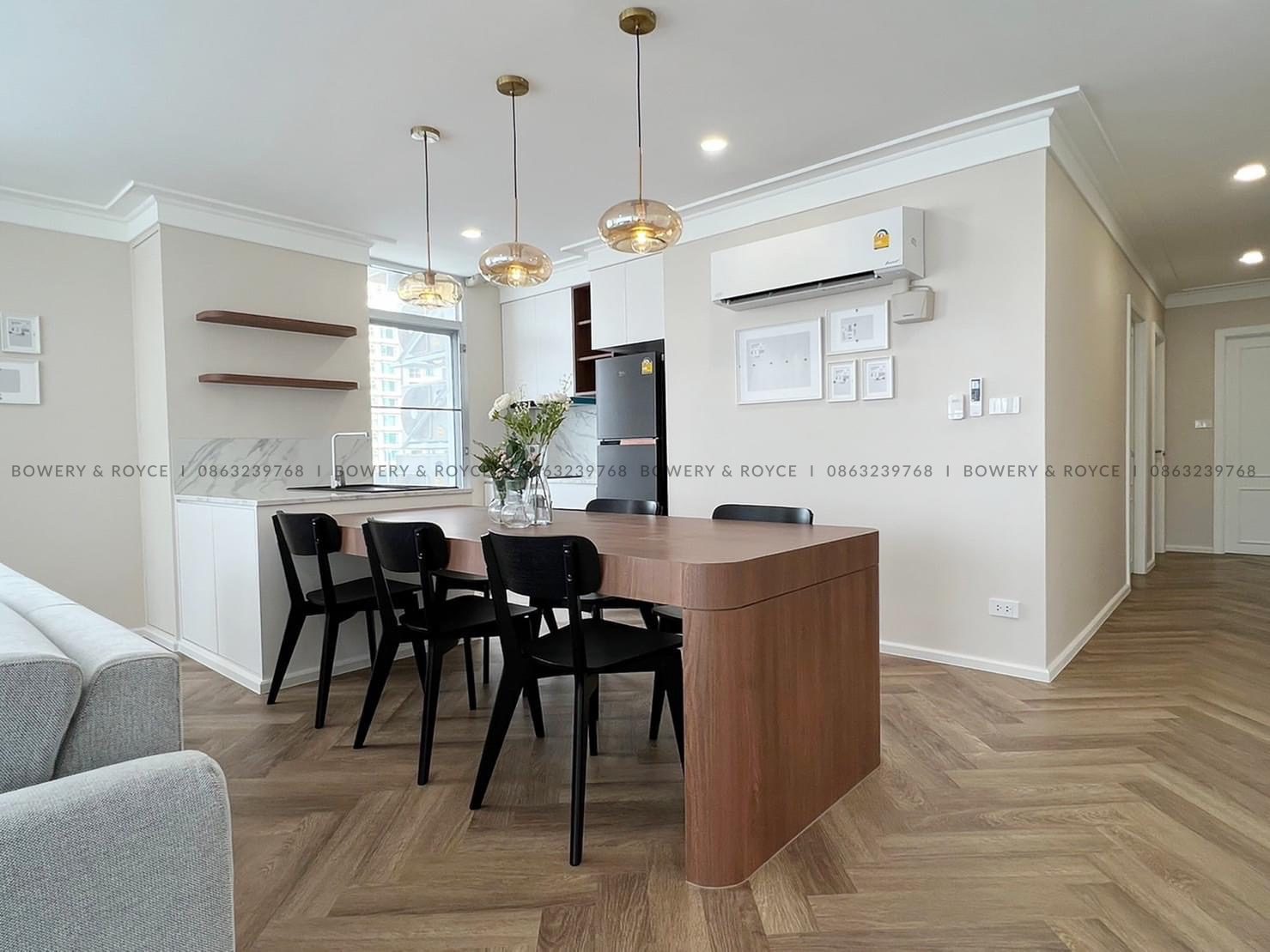 Beautifully Renovated Three Bedroom Condo for Rent in Thong Lor