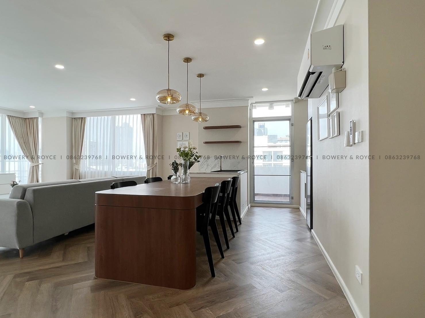 Beautifully Renovated Three Bedroom Condo for Rent in Thong Lor