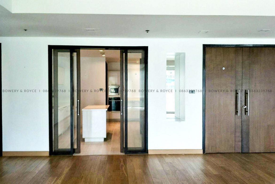 Large Unfurnished Four Bedroom Pet Friendly Condo for Rent in Phrom Phong