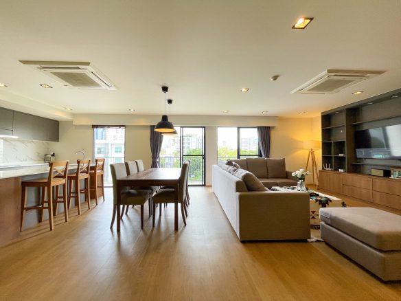Professional Design Three Bedroom Pet Friendly Apartment for Rent in Thong Lor