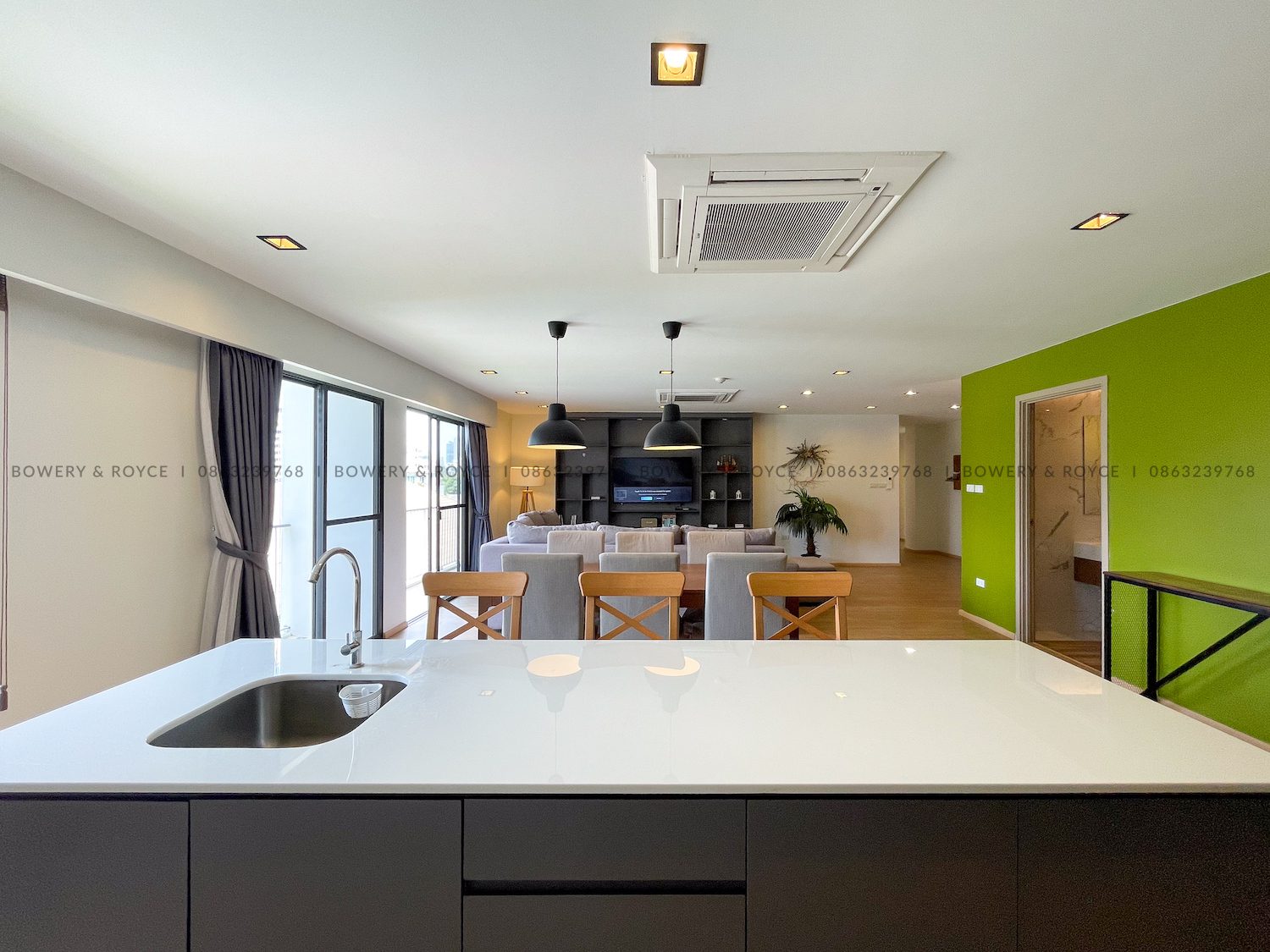Professional Design Three Bedroom Pet Friendly Apartment for Rent in Thong Lor