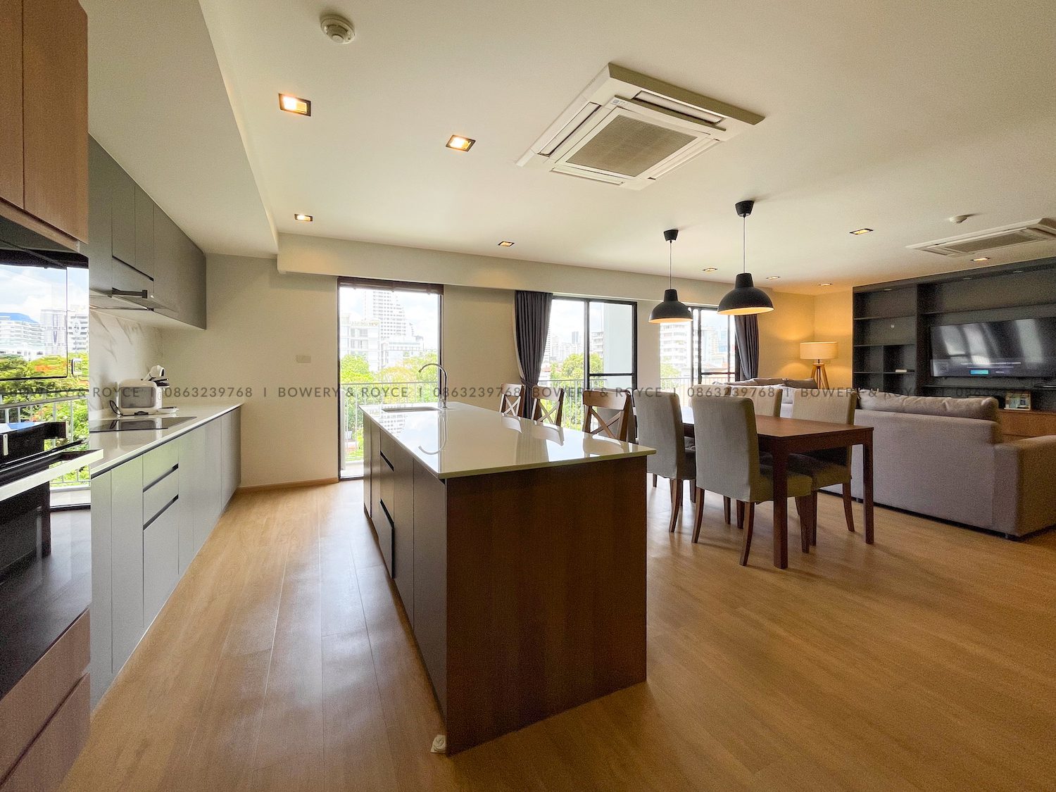 Professional Design Three Bedroom Pet Friendly Apartment for Rent in Thong Lor