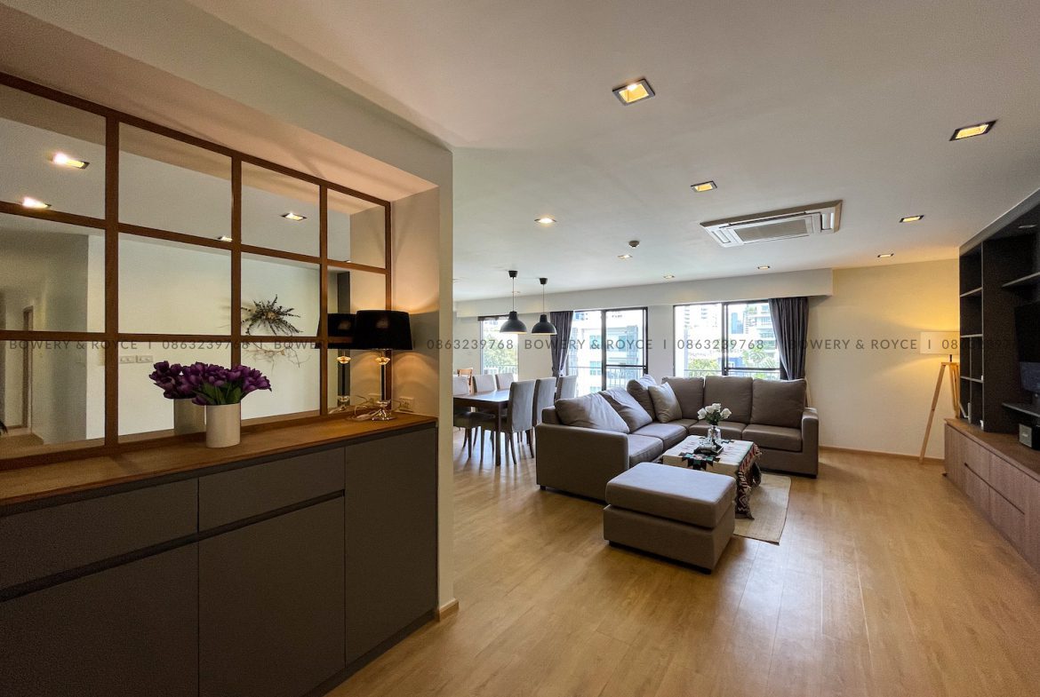Professional Design Three Bedroom Pet Friendly Apartment for Rent in Thong Lor