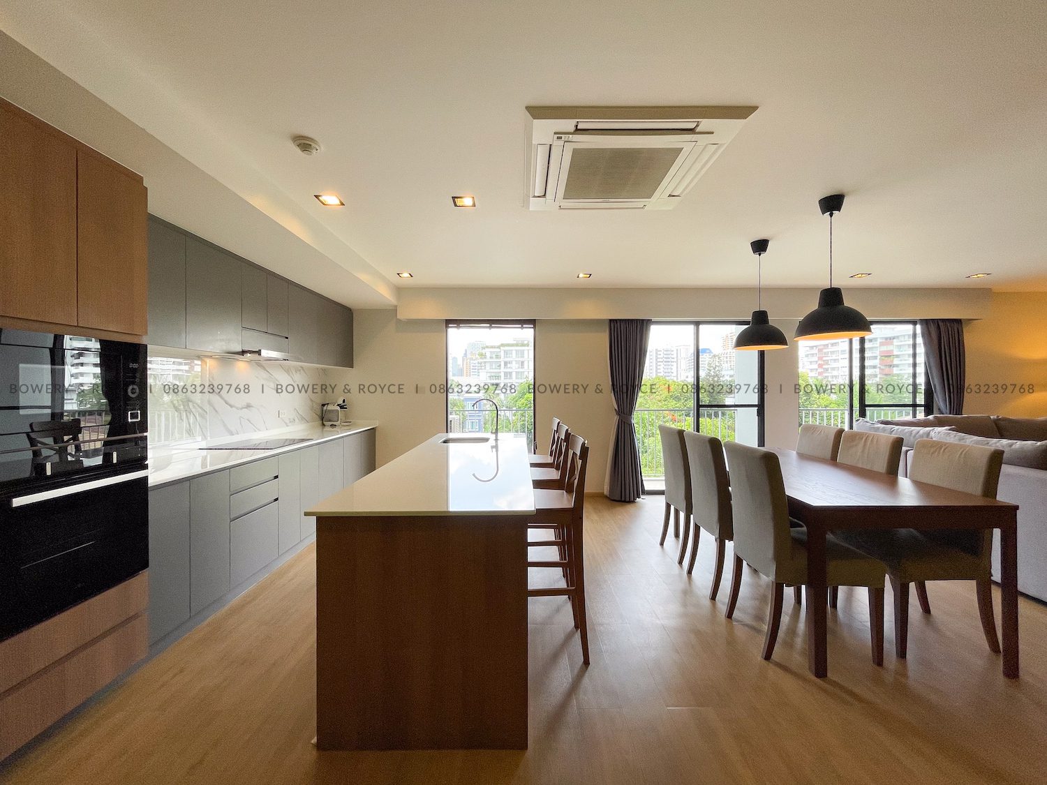 Professional Design Three Bedroom Pet Friendly Apartment for Rent in Thong Lor