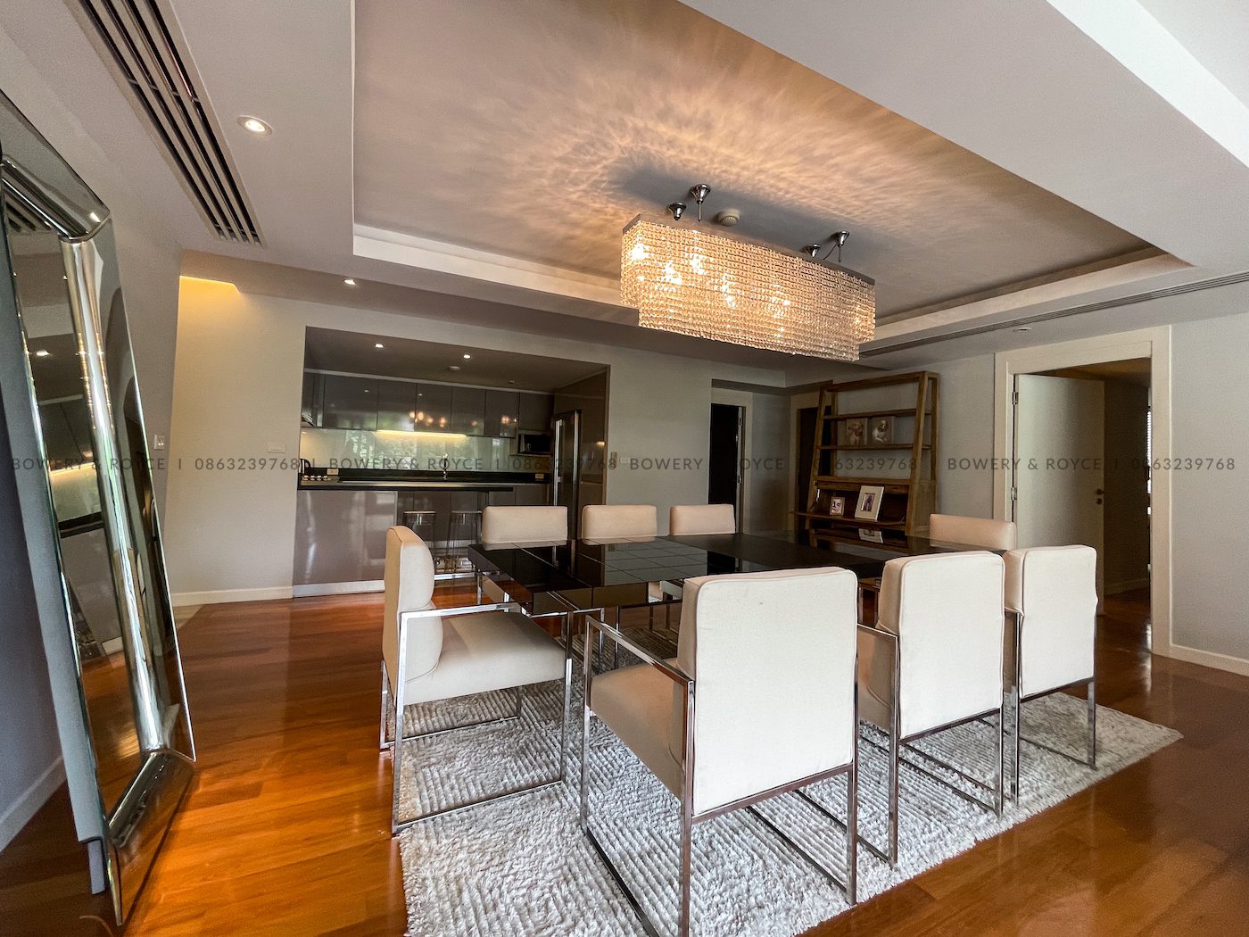 Spacious and Modern Three Bedroom Condo for Rent in Thong Lor