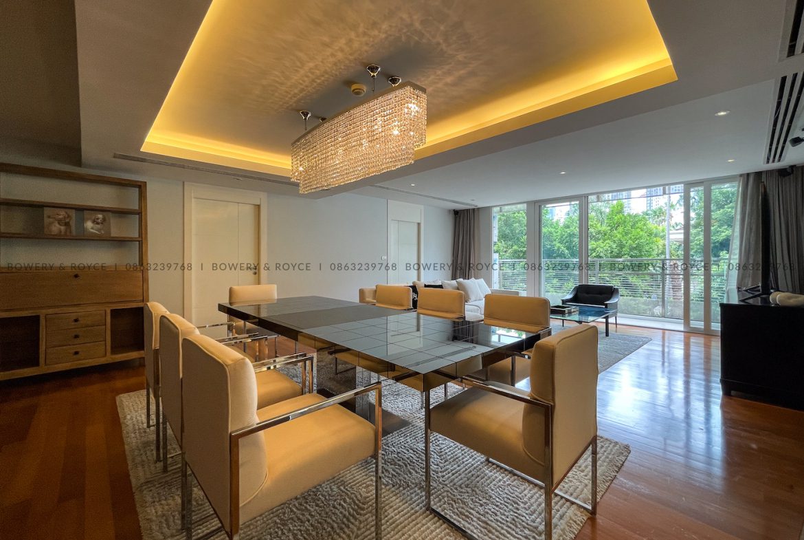 Spacious and Modern Three Bedroom Condo for Rent in Thong Lor