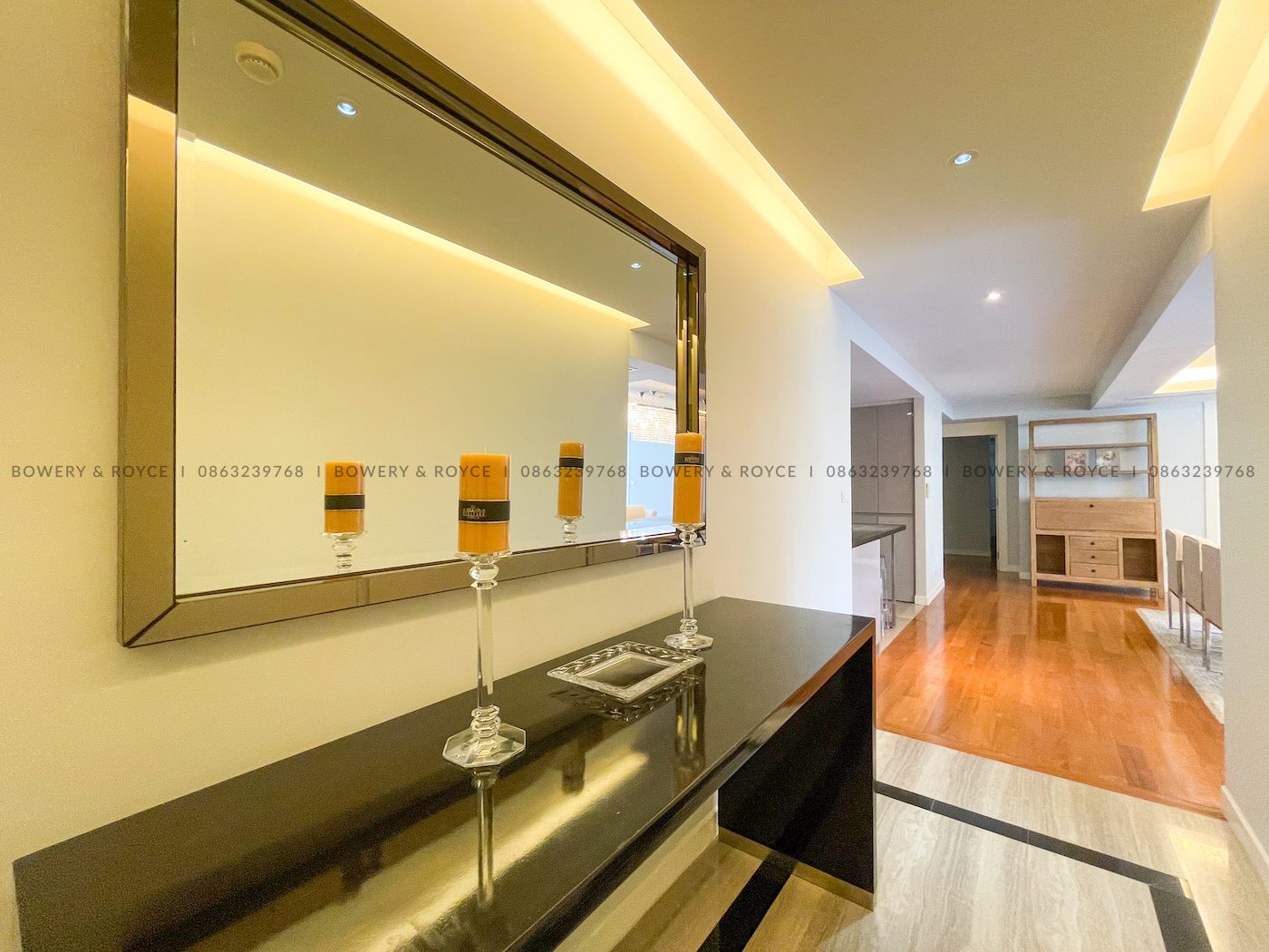 Spacious and Modern Three Bedroom Condo for Rent in Thong Lor