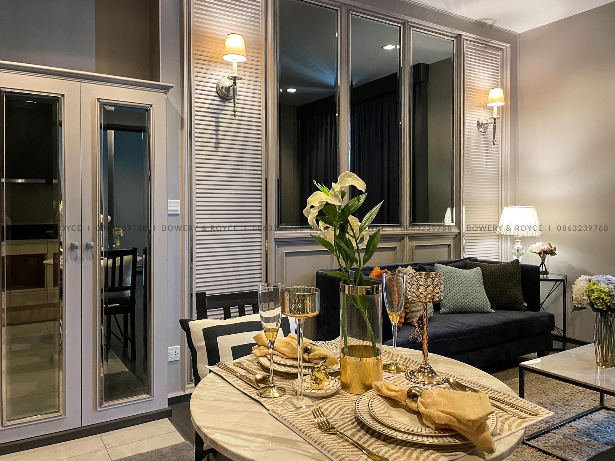 Modern Luxury One Bedroom Condo for Rent in Asoke