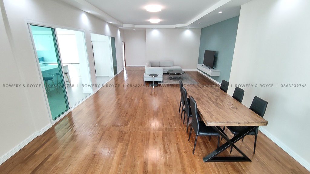 Great Outdoor Space Three Bedroom Apartment for Rent in Thong Lor
