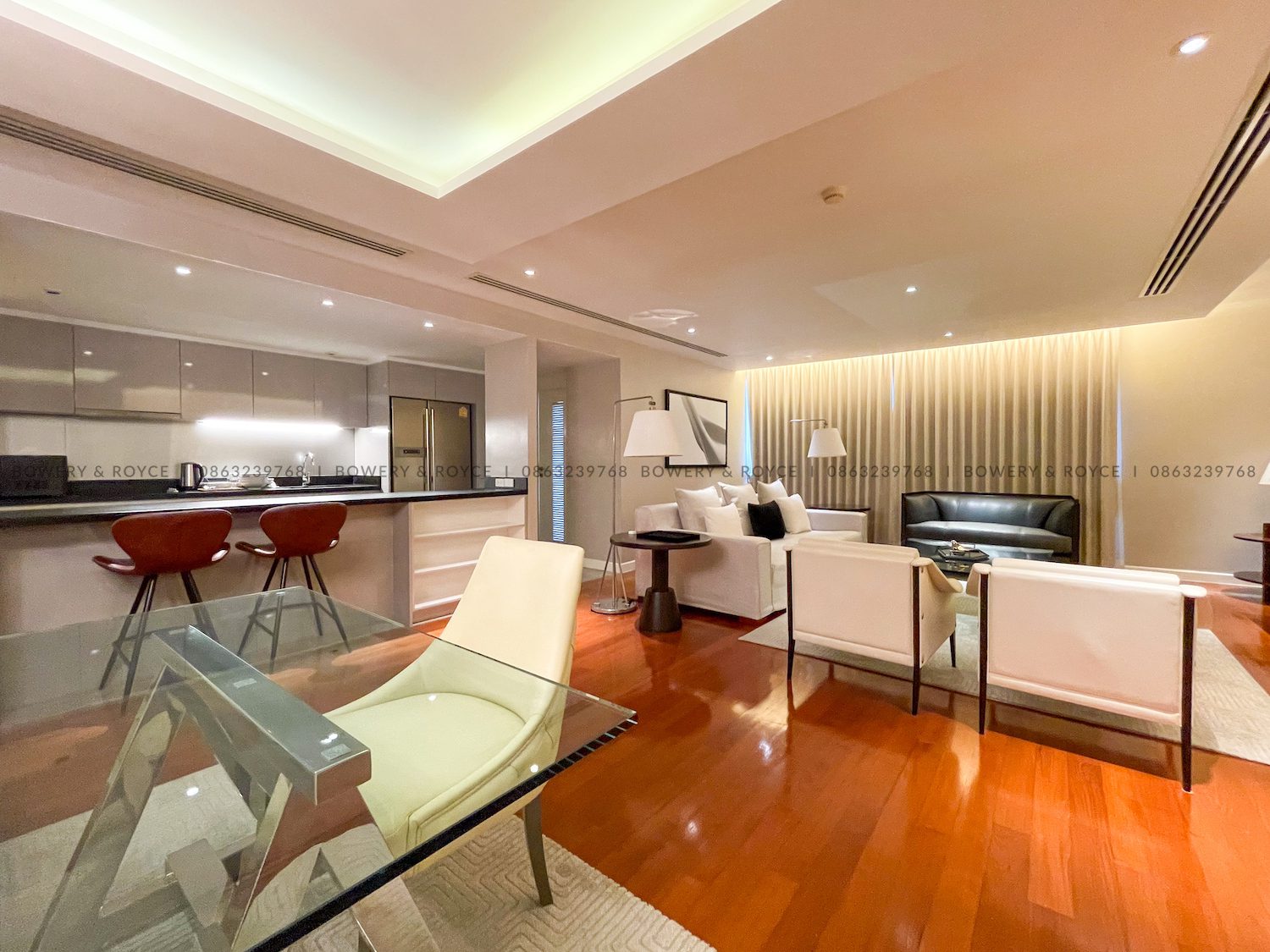 Exquisite Three Bedroom Plus Office Condo for Rent in Thong Lor