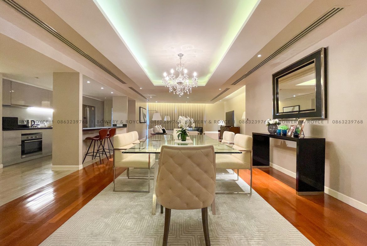 Exquisite Three Bedroom Plus Office Condo for Rent in Thong Lor
