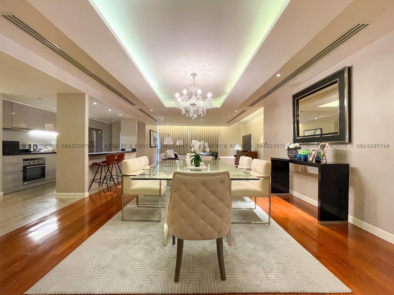 Exquisite Three Bedroom Plus Office Condo for Rent in Thong Lor