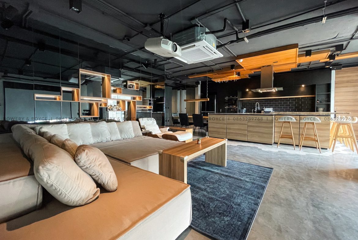 Exquisite Three Bedroom Loft Style Condo for Sale and Rent in Thong Lor