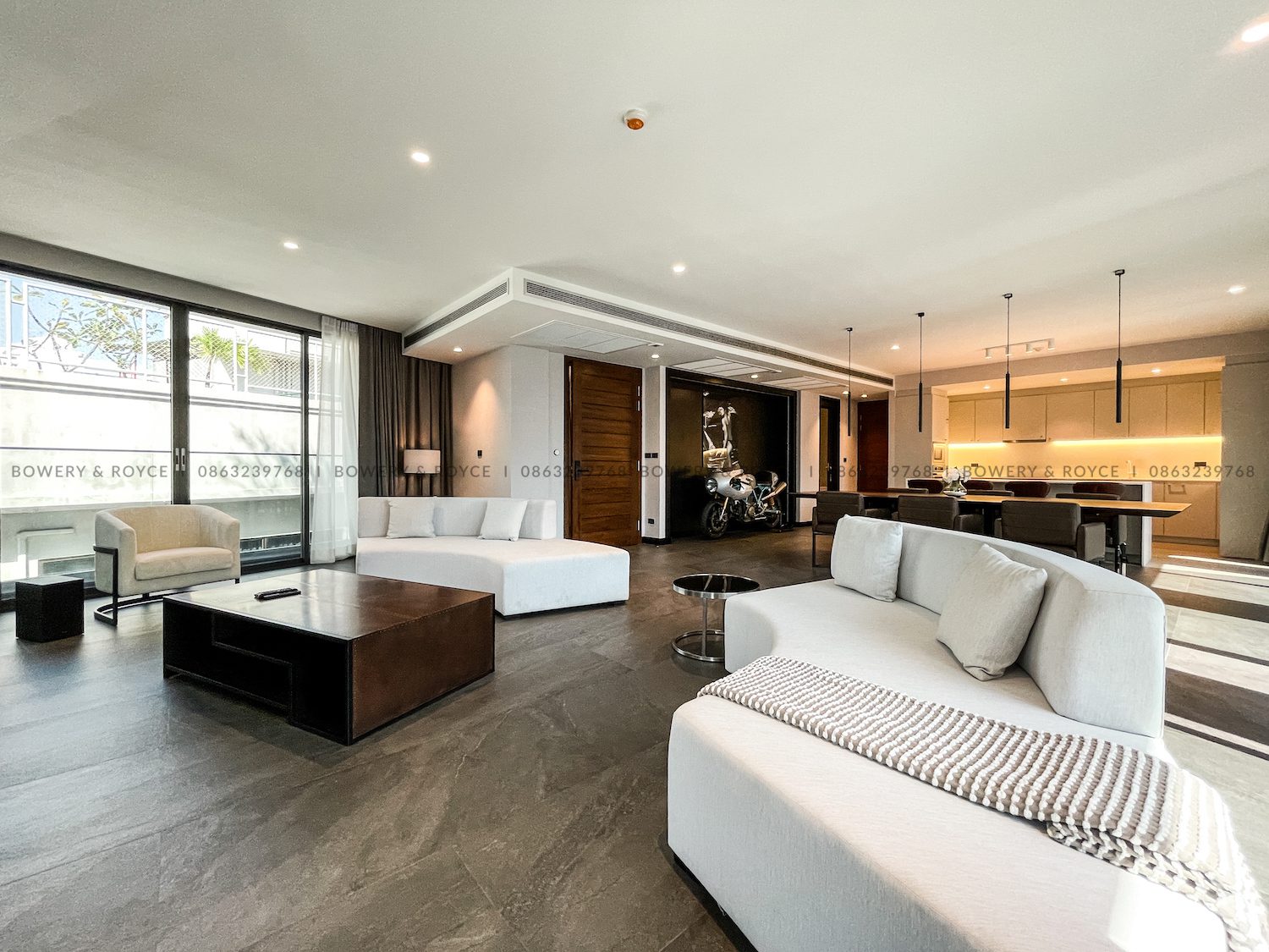 Contemporary Decor Three Bedroom Pet Friendly Condo for Sale in Thong Lor