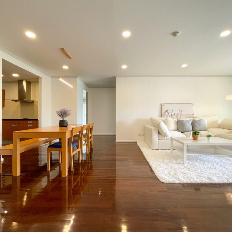 Beautiful Three Bedroom Pet Friendly Condo for Rent in Thong Lor