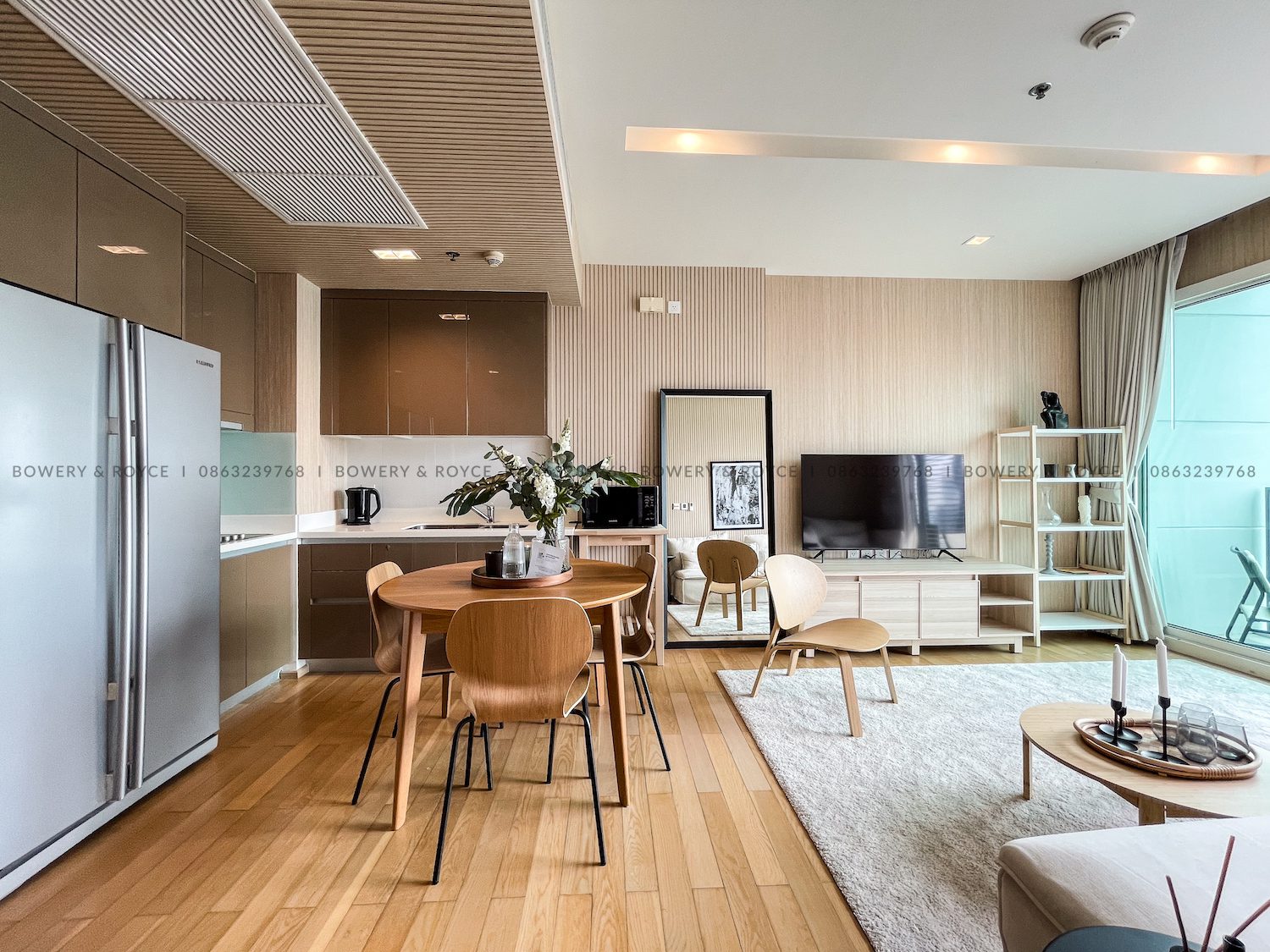 Modern Decor Two Bedroom Condo Close to BTS For Sale in Thong Lor