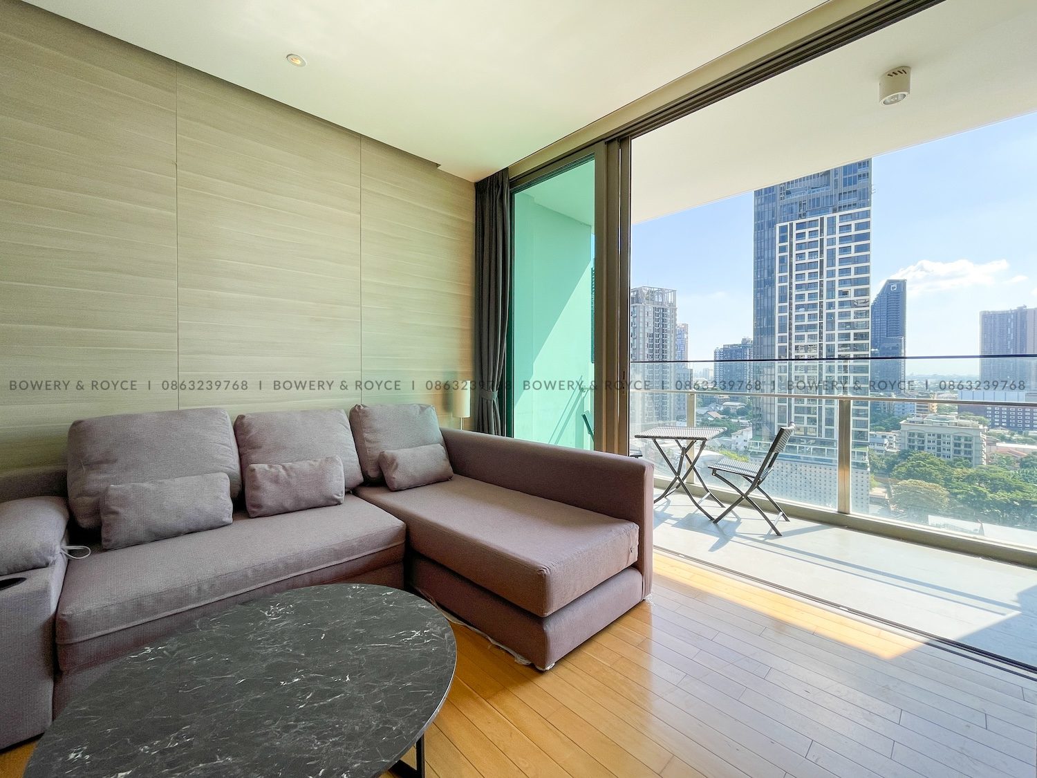 Unblocked View One Bedroom Condo for Rent in Thong Lor