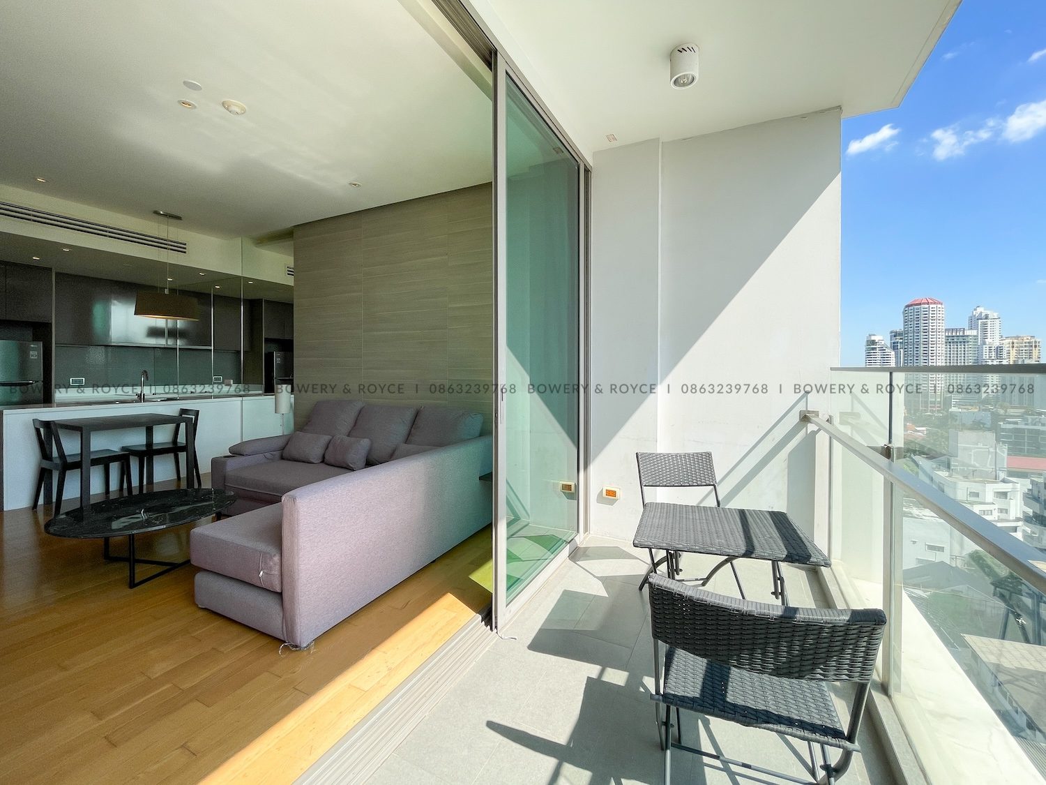 Unblocked View One Bedroom Condo for Rent in Thong Lor