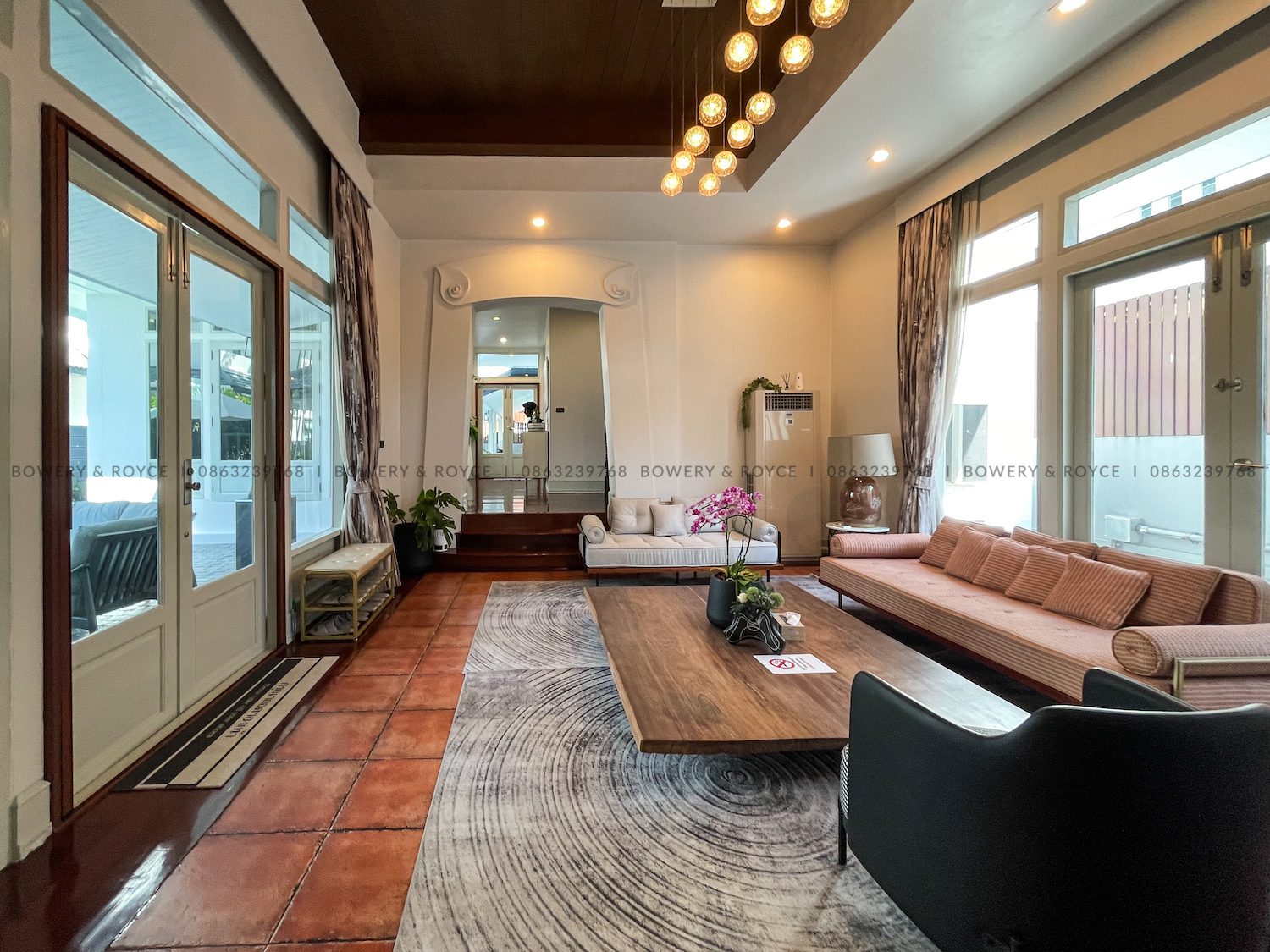 Modern Five Bedroom House with Private Pool for Rent in Thong Lor