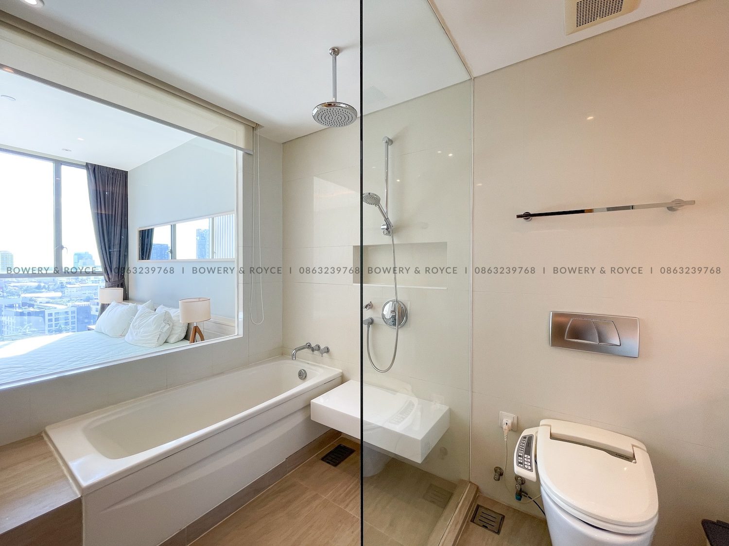 Unblocked View One Bedroom Condo for Rent in Thong Lor