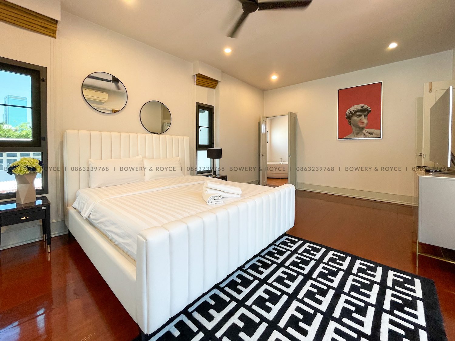 Modern Five Bedroom House with Private Pool for Rent in Thong Lor